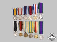 United Kingdom, Canada, United Nations. A Lot Of Twelve Miniature Awards