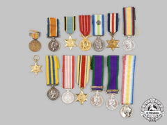 United Kingdom, Canada. A Lot Of Fourteen Miniature Awards