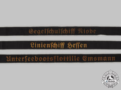Germany. A Lot Of Cap Tally Ribbons