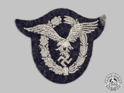 germany,_luftwaffe._a_pilot’s_badge,_cloth_version_with_document,_to_unteroffizier_gerd_eberhardt_c2021_251_mnc9366_1