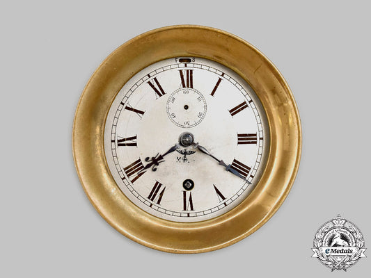 germany,_kriegsmarine._a_ship’s_clock_c2021_253_mnc9372