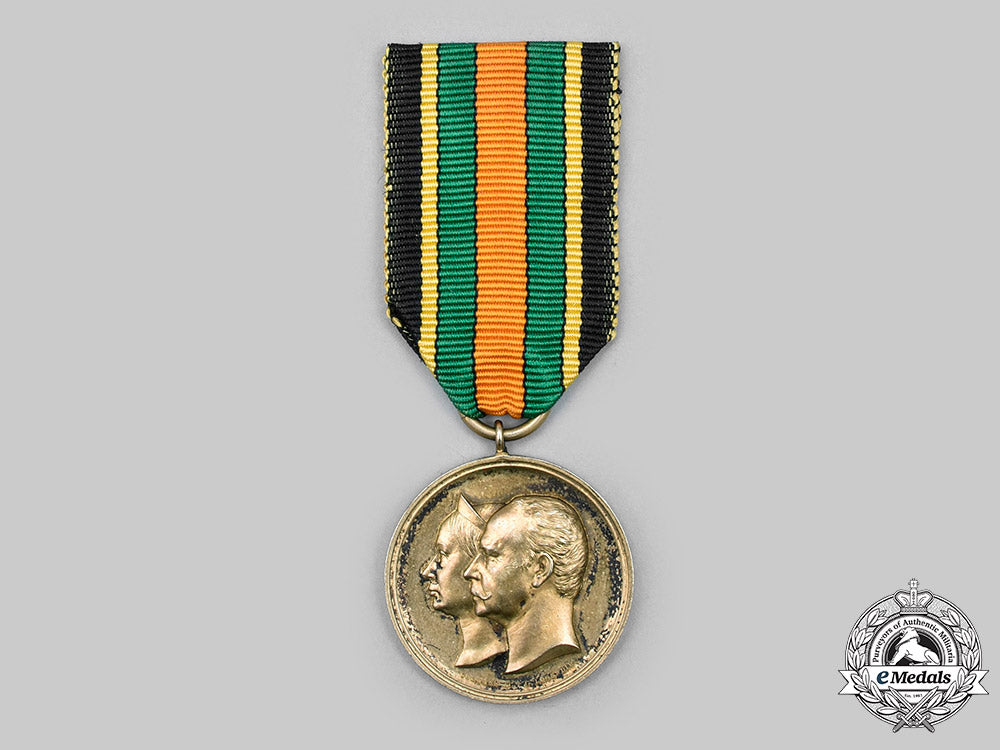 saxe-_weimar-_eisenach,_grand_duchy._a_golden_wedding_anniversary_medal,_c.1892_c2021_267_mnc5991_1_1_1_1