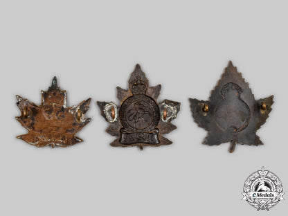 canada,_cef._a_lot_of_three_cap_badges_c2021_292_mnc6275