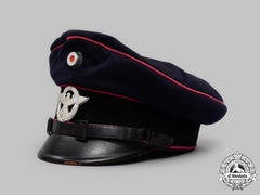 Germany, Feuerschutzpolizei. An Em/Nco’s Visor Cap, By Martin Ruhland