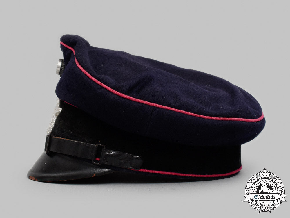 germany,_feuerschutzpolizei._an_em/_nco’s_visor_cap,_by_martin_ruhland_c2021_297emd_7553_1