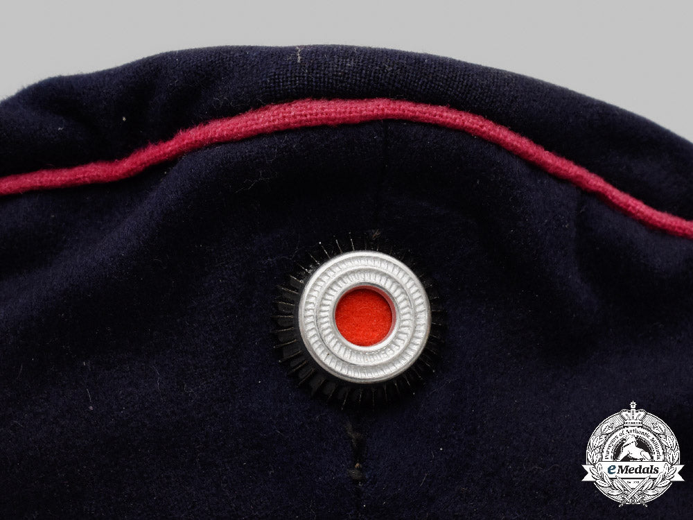 germany,_feuerschutzpolizei._an_em/_nco’s_visor_cap,_by_martin_ruhland_c2021_298emd_7556_1