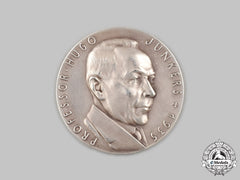 Germany, Third Reich. A 1935 Hugo Junkers Commemorative Silver Medallion, By The Bavarian Mint