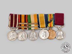 United Kingdom. A Boer War & First War Meritorious Service Miniature Group