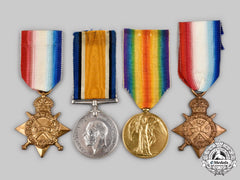 Canada, United Kingdom. A First War Lot Of Four Awards