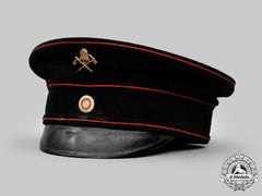 Germany, Weimar Republic. A Fire Brigade Personnel Visor Cap
