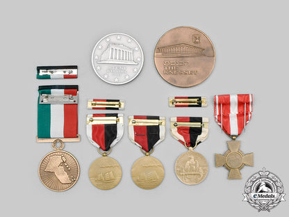 france,_israel,_kuwait,_malta,_united_states._a_lot_of_seven_cased_awards_c2021_344_mnc6412_1