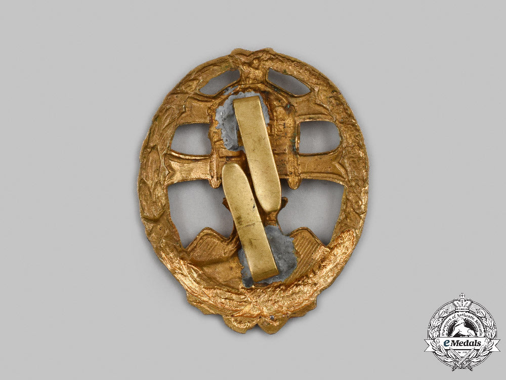 hungary,_regency._an_army_officer's_badge_for_combat_leadership,_c.1935_c2021_350emd_7541