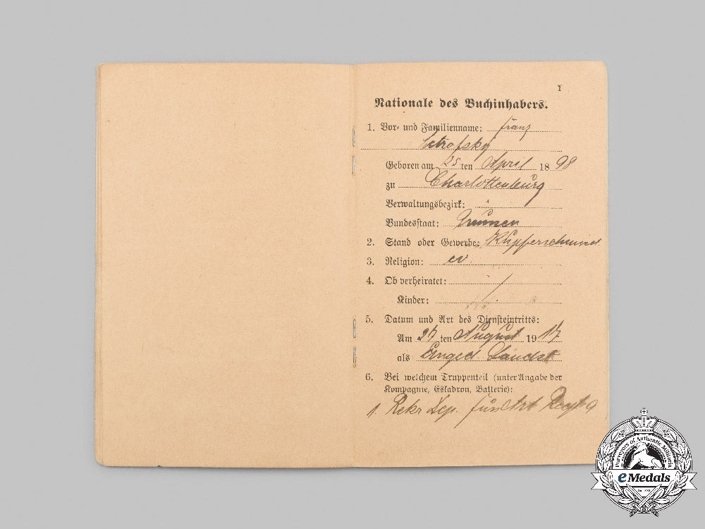 germany,_imperial._a_lot_of_militärpäße_c2021_399emd_484