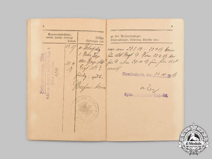 germany,_imperial._a_lot_of_militärpäße_c2021_400emd_485