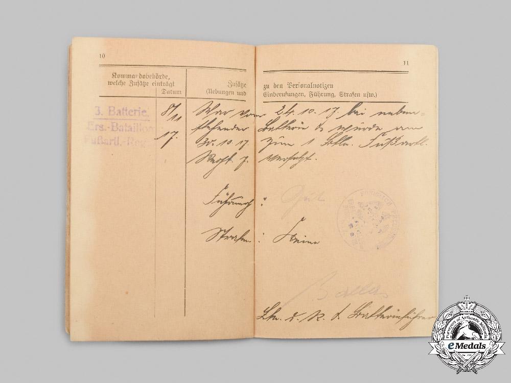 germany,_imperial._a_lot_of_militärpäße_c2021_401emd_486
