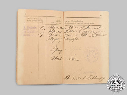 germany,_imperial._a_lot_of_militärpäße_c2021_401emd_486