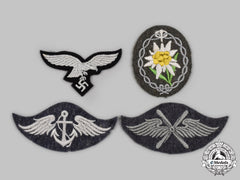 Germany, Wehrmacht. A Mixed Lot Of Uniform Insignia