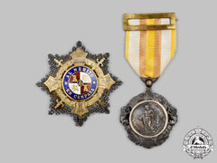 Spain, Fascist State. Two Military Awards & Decorations
