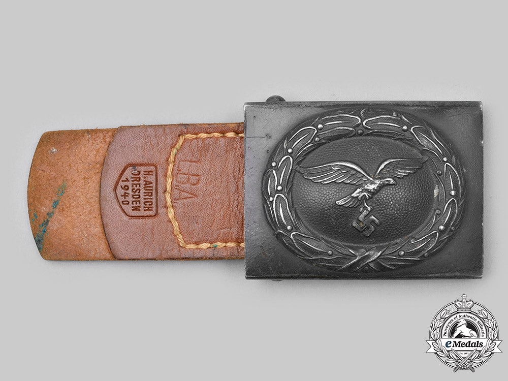 germany,_luftwaffe._an_em/_nco’s_belt_buckle,_by_hermann_aurich_c2021_434_mnc5638