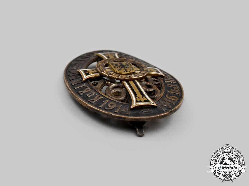 austria-_hungary,_empire._an_infantry_regiment_hoch-_und_deutschmeister_nr.4_commemorative_badge,_by_rozet&_fischmeister_c2021_449_mnc7158