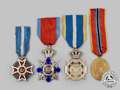 Romania, Kingdom. A Lot Of Four Awards