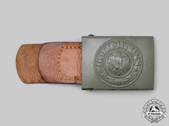 Germany, Heer. A Heer Em/Nco’s Belt Buckle, By Josef Feix Söhne