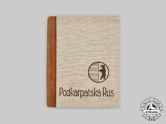 Czechoslovakia, I Republic. A 1936 Edition Of Podkarpatská Rus