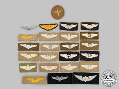 United States. A Lot Of Twenty-Four Air Force Badges