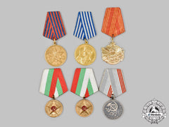 Bulgaria, People's Republic; Russia, Soviet Union; Yugoslavia, Socialist Federal Republic. A Lot Of Six Socialist Awards