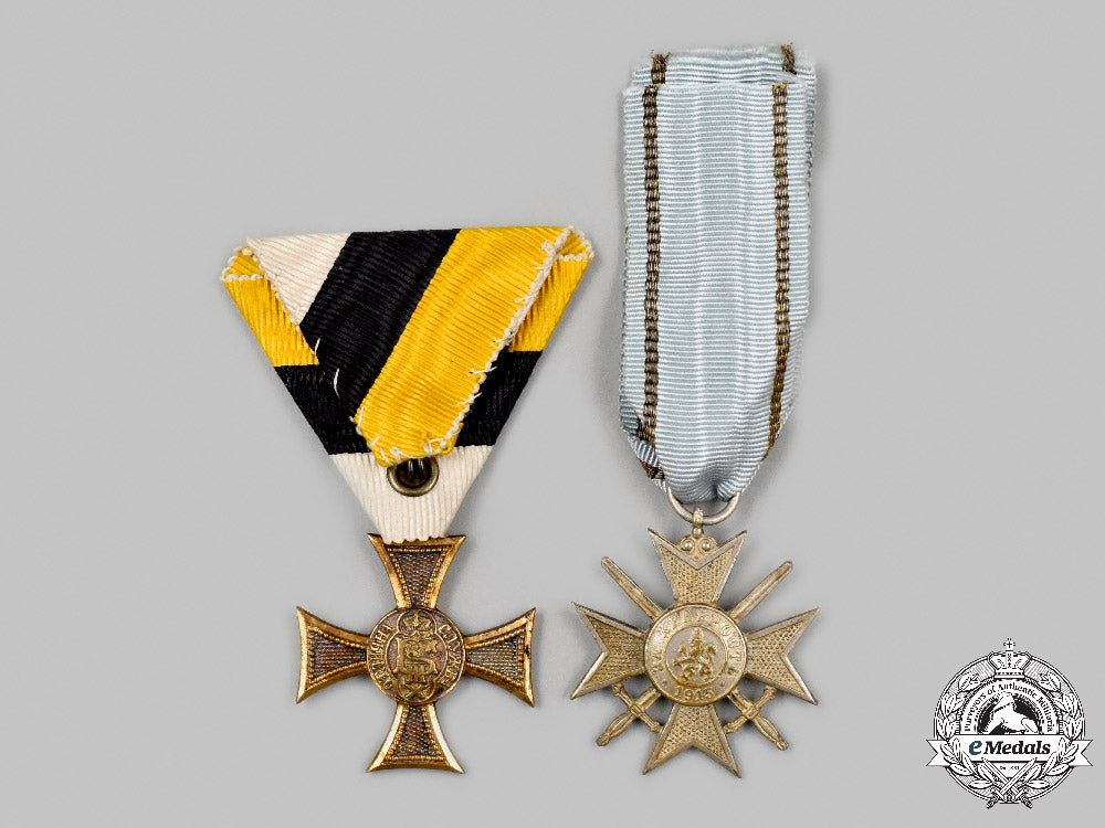 bulgaria,_kingdom._two_awards&_decorations_c2021_486_mnc0114