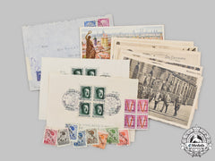 Germany, Third Reich. A Lot Of Postcards And Stamps
