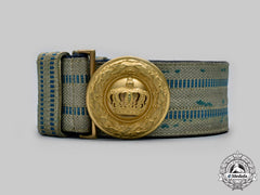 Bavaria, Kingdom. An Officer’s Brocade And Buckle