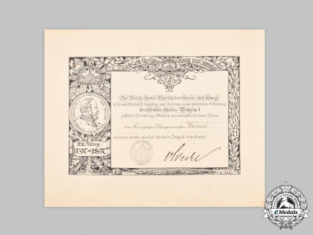 germany,_imperial._the_award_documents_of_royal_wagon_master_wenzel,_c.19105_c2021_516_mnc2079_1
