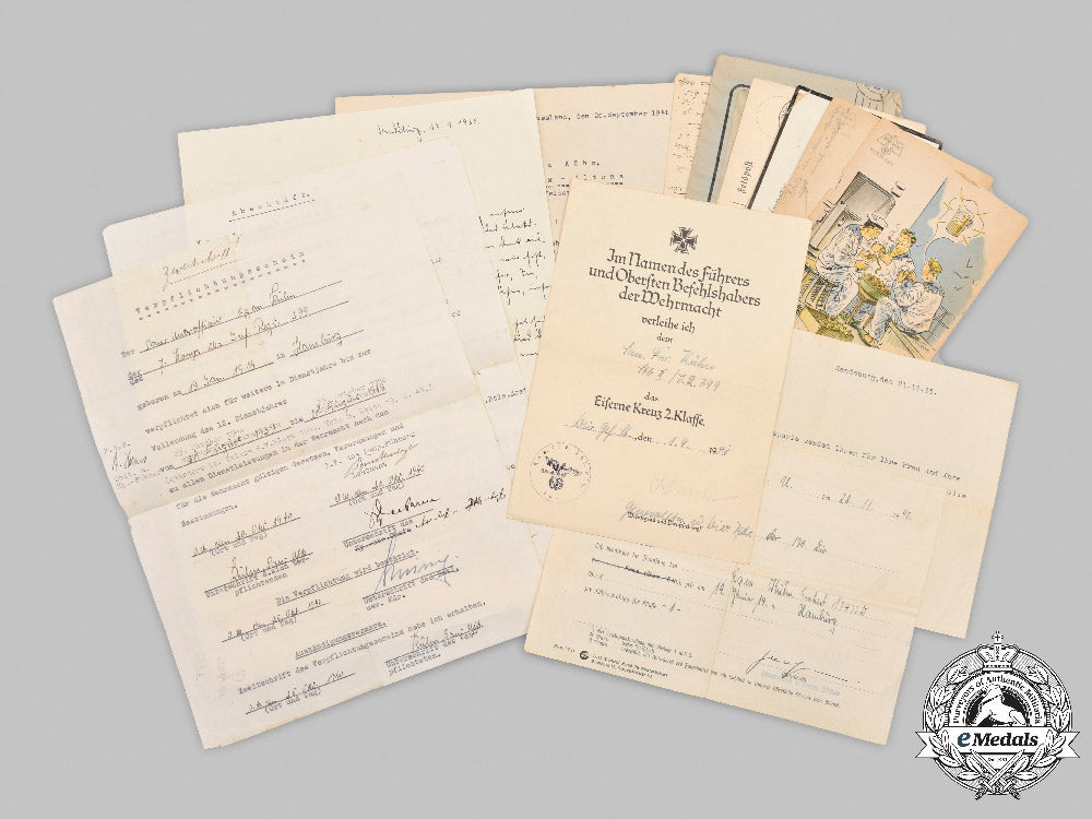 germany,_heer._a_collection_of_documents_to_army_medic_nco_egon_kühn(_ek2,_kia)_c2021_517_mnc8785