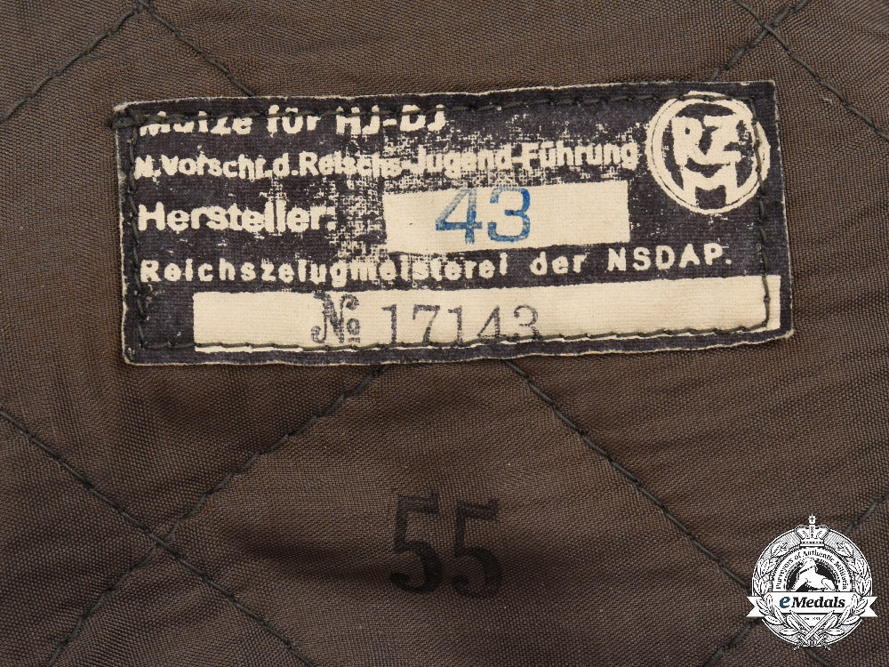 germany,_hj._a_flak_helper’s_field_cap_c2021_526emd_5410_1