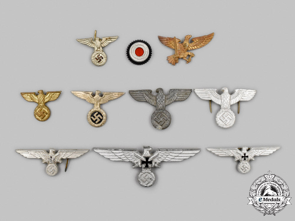 germany,_third_reich._a_mixed_lot_of_eagle_insignia_c2021_544_mnc0213