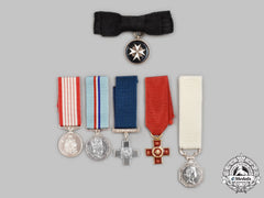 United Kingdom, Canada. A Lot Of Six Miniature Awards
