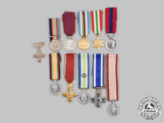 United Kingdom, Canada. A Lot Of Eleven Miniature Awards