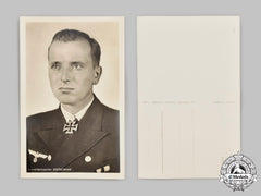 Germany, Kriegsmarine. A Korvettenkapitän Otto Kretschmer Wartime Postcard