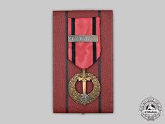 Czechoslovakia, Socialist Republic. A Commemorative Medal Of The Czechoslovakian Army Abroad, With Case