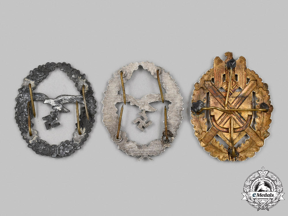 germany,_wehrmacht._a_lot_of_three_wehrmacht_marksmanship_lanyard_insignia_c2021_592_mnc0312