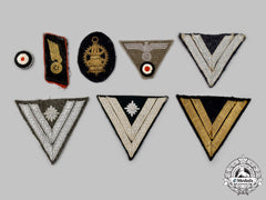 Germany, Wehrmacht. A Mixed Lot Of Uniform Insignia