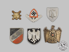 Germany, Third Reich. A Mixed Lot Of Uniform Insignia