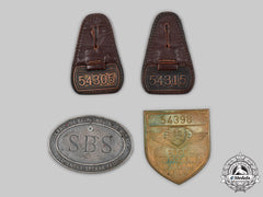Slovakia, I Republic. A Lot Of Identity Tags