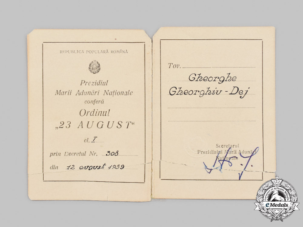 romania,_republic._an_order_of23_rd_august,_i_class_star_in_gold,_belonging_to_gheorghe_gheorghiu-_dej_c2021_614emd_4355_1_1_1
