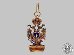 Austria, Imperial. An Order Of The Iron Crown, Iii Class Knight In Gold, By Rothe, C. 1910