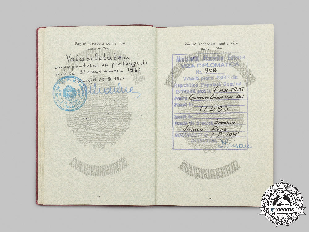romania,_republic._a1956_issue_diplomatic_passport_of_gheorghe_gheorghiu-_dej_c2021_623emd_4381_1