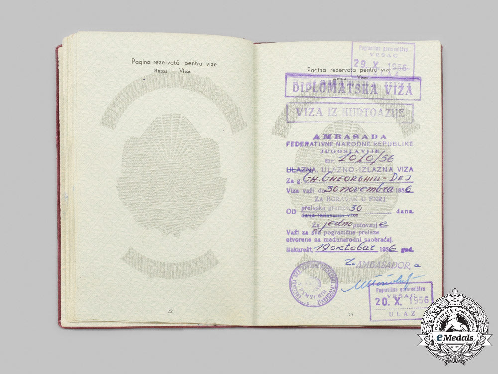 romania,_republic._a1956_issue_diplomatic_passport_of_gheorghe_gheorghiu-_dej_c2021_628emd_4386_1