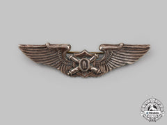 United States. An Army Air Force (Usaaf) Coastal Artillery Badge, Chinese Made, C.1944