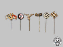 Germany, Third Reich. A Mixed Lot Of Stick Pins